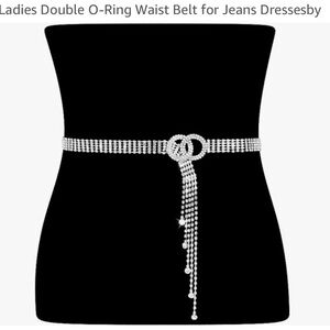 Elegant Rhinestone Belt